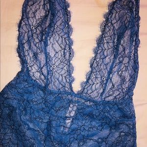 Scalloped Lace Teddie